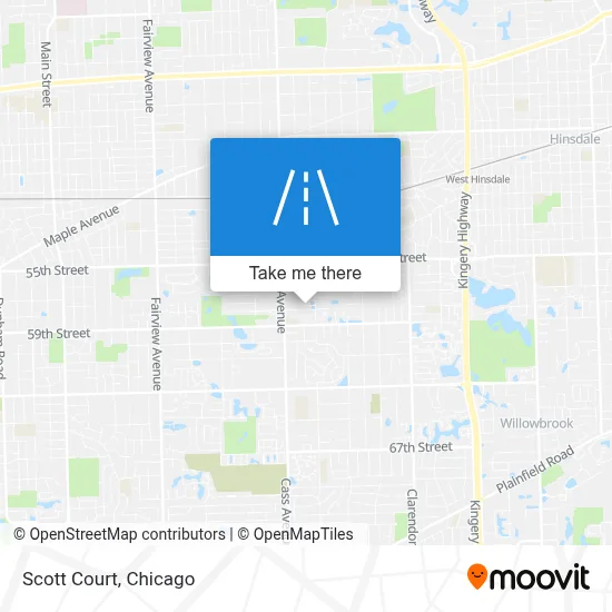 Scott Court map