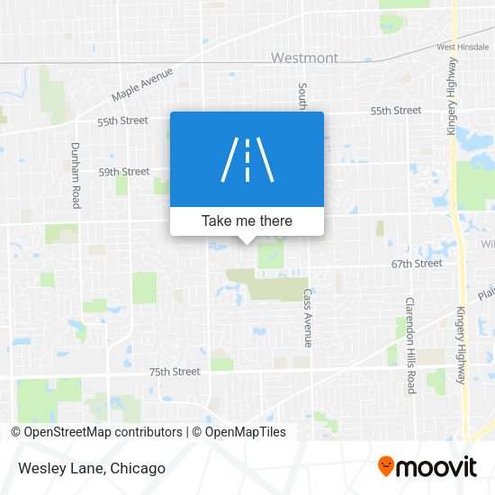 Mapa de Wesley Lane