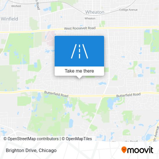 Brighton Drive map