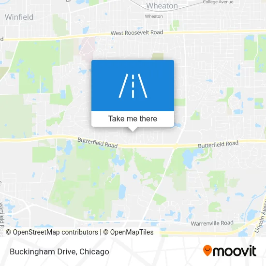 Buckingham Drive map