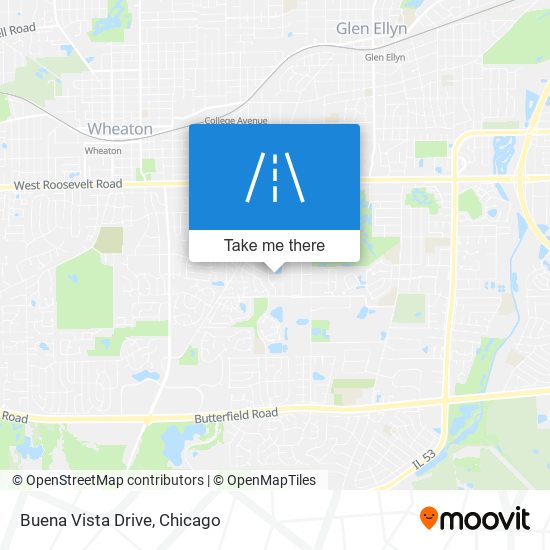 Buena Vista Drive map