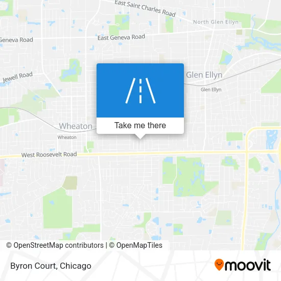 Byron Court map