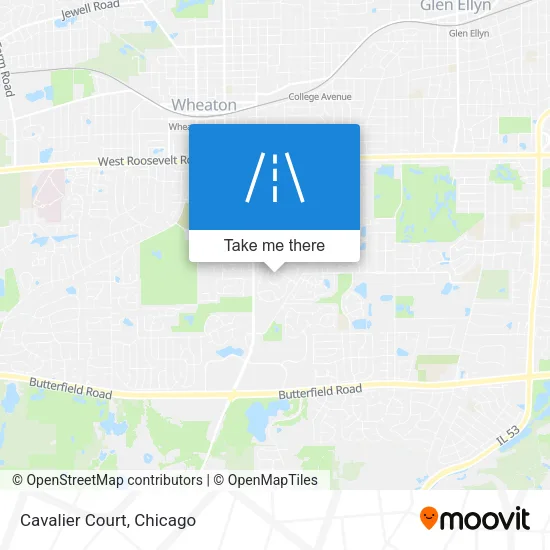 Cavalier Court map