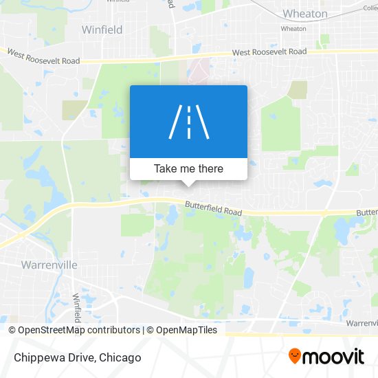 Chippewa Drive map