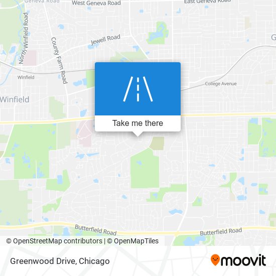 Greenwood Drive map