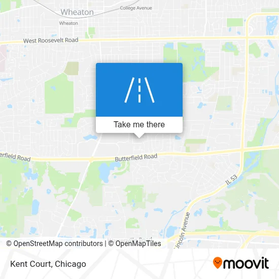 Kent Court map