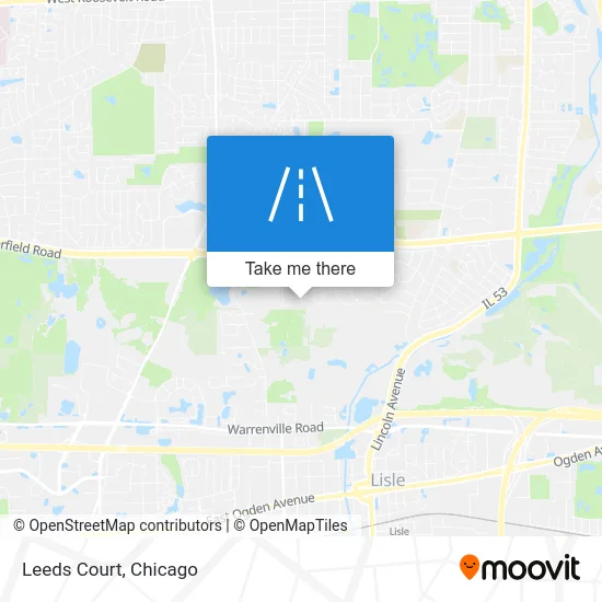 Leeds Court map