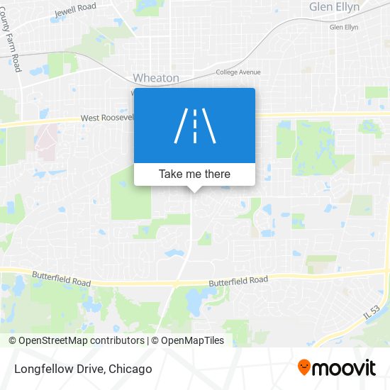 Longfellow Drive map