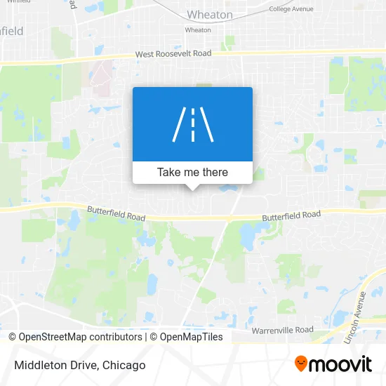Middleton Drive map