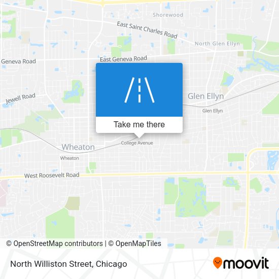 Mapa de North Williston Street