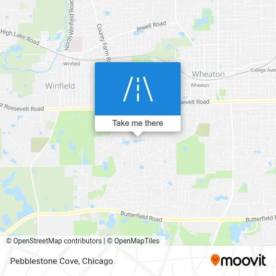 Pebblestone Cove map