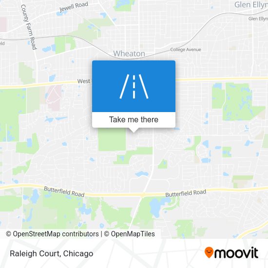 Mapa de Raleigh Court