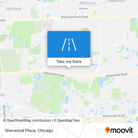 Mapa de Sherwood Place