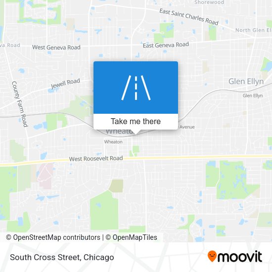 Mapa de South Cross Street
