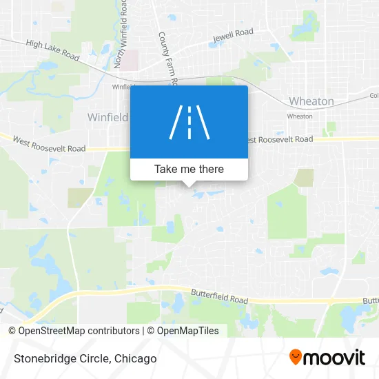 Stonebridge Circle map