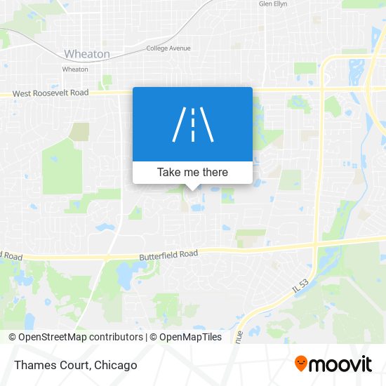 Thames Court map