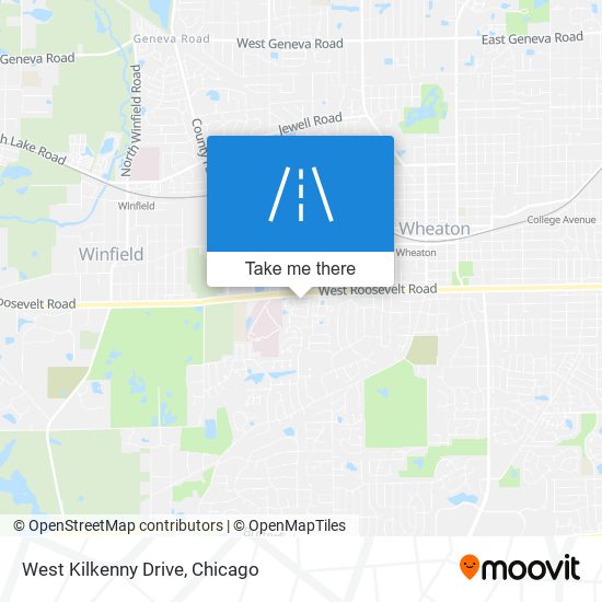 West Kilkenny Drive map