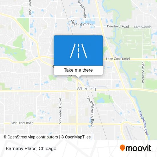 Barnaby Place map