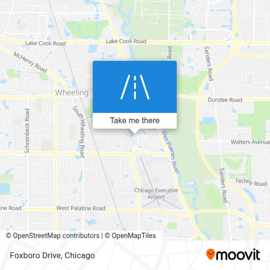 Foxboro Drive map