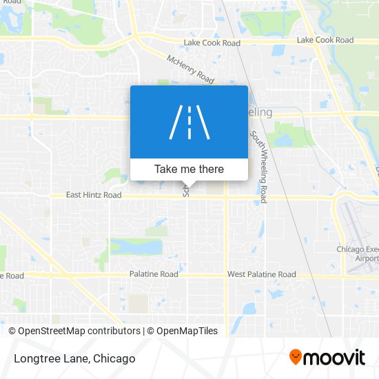 Longtree Lane map