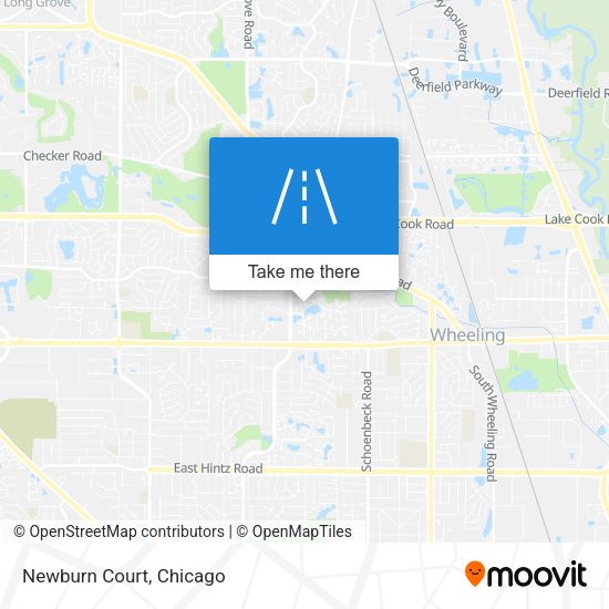 Newburn Court map