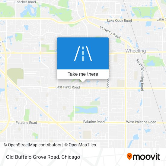 Mapa de Old Buffalo Grove Road