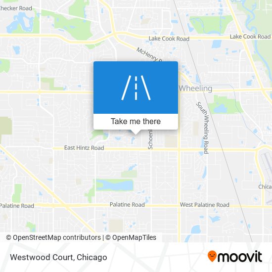 Westwood Court map