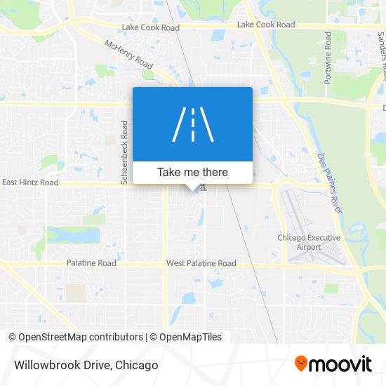 Willowbrook Drive map