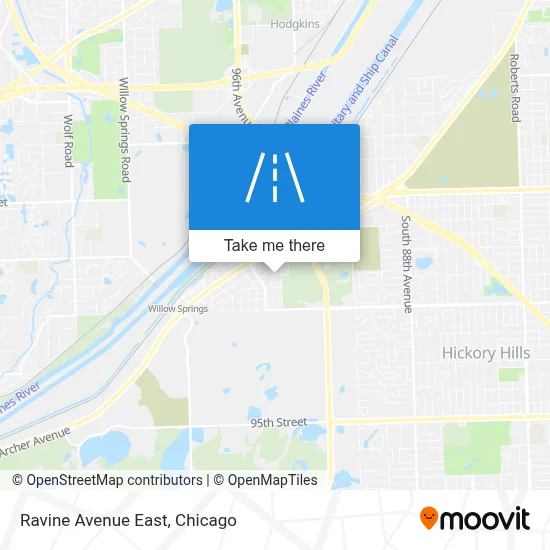 Ravine Avenue East map