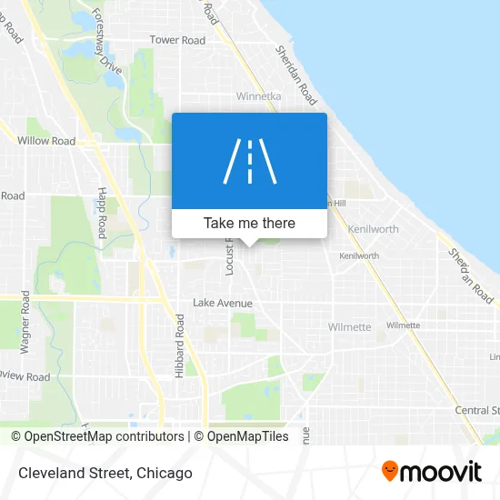 Cleveland Street map