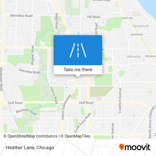Mapa de Heather Lane