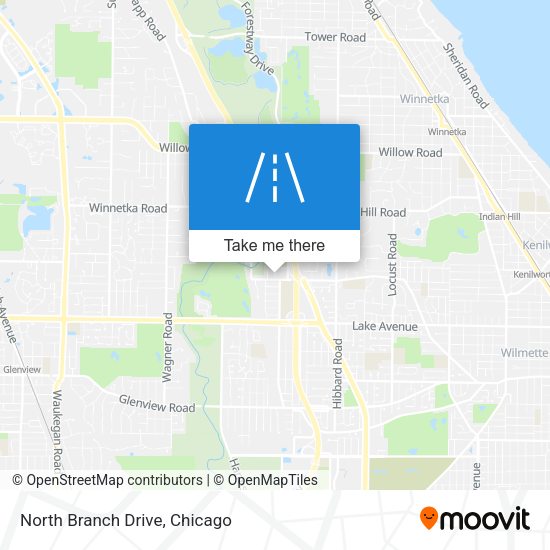 Mapa de North Branch Drive