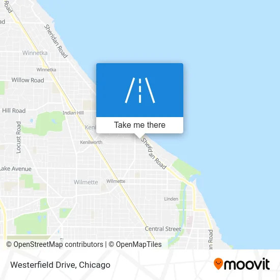 Westerfield Drive map