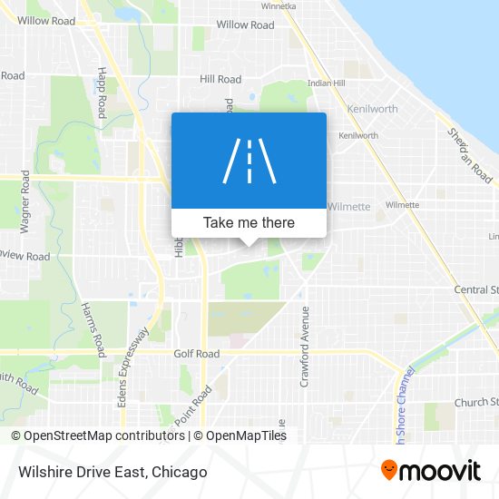 Wilshire Drive East map