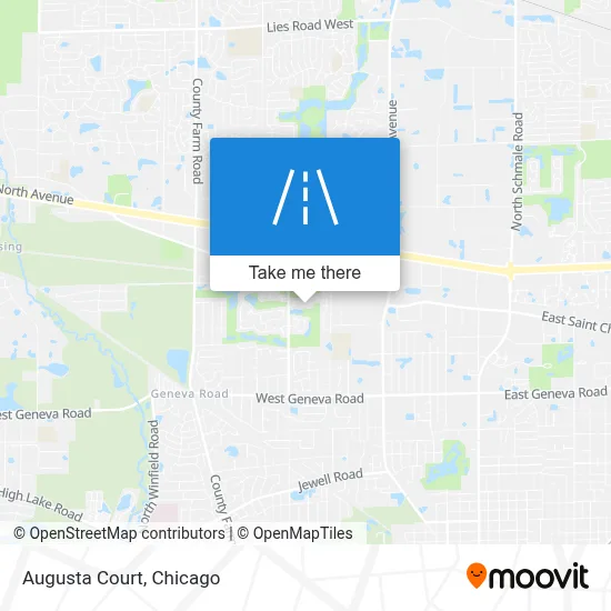Augusta Court map