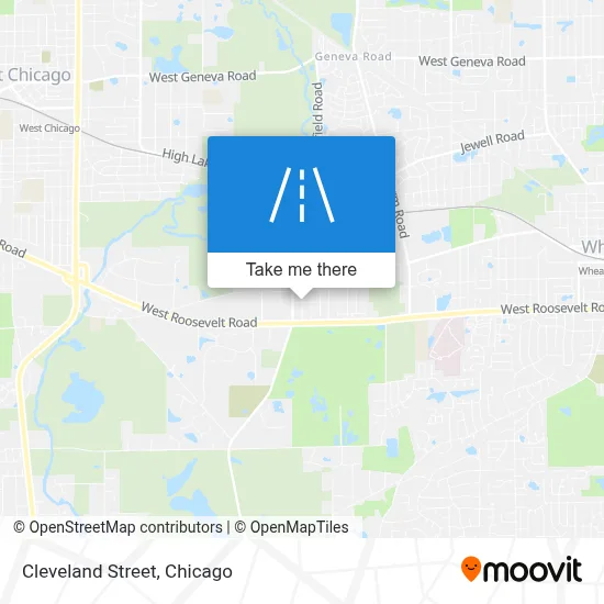 Cleveland Street map