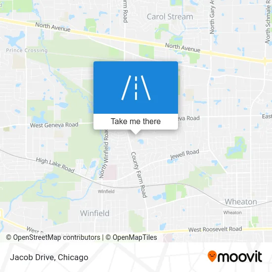 Jacob Drive map