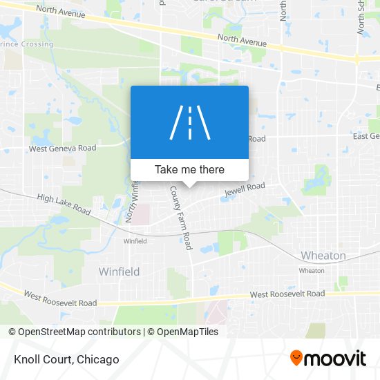 Knoll Court map