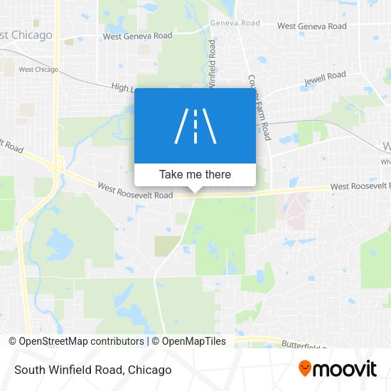Mapa de South Winfield Road