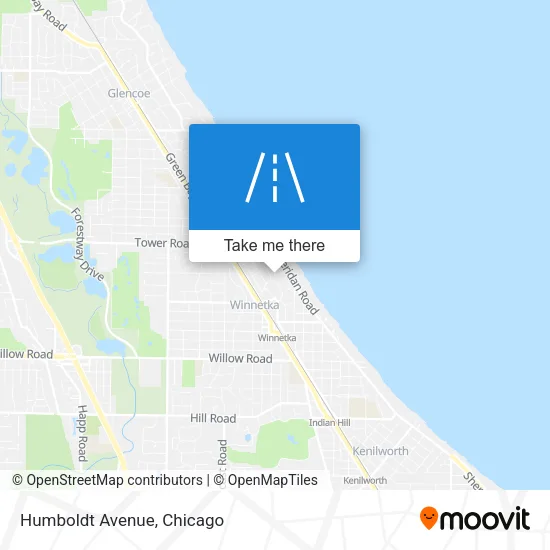 Mapa de Humboldt Avenue