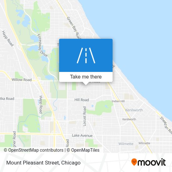 Mapa de Mount Pleasant Street
