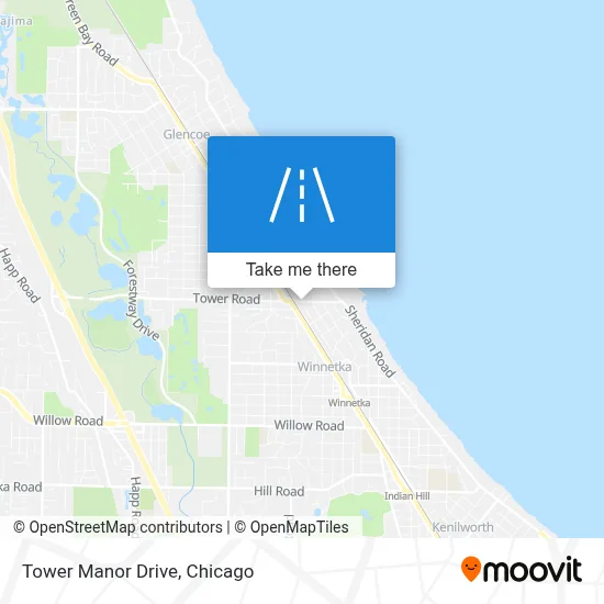 Tower Manor Drive map