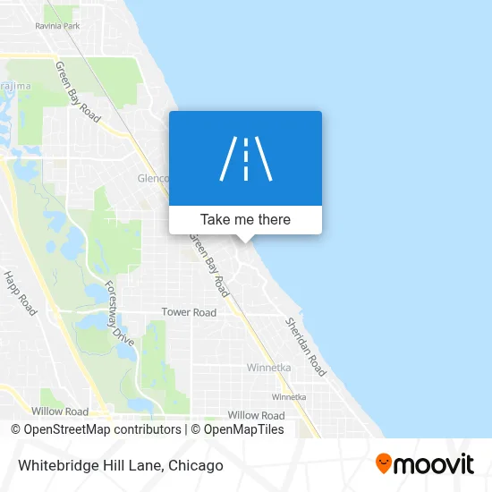 Whitebridge Hill Lane map
