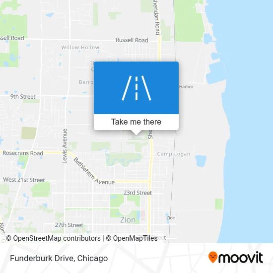 Funderburk Drive map