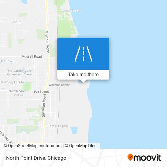 North Point Drive map