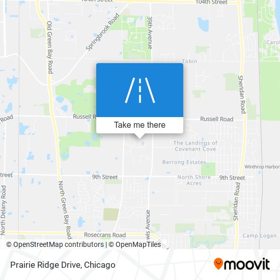 Prairie Ridge Drive map