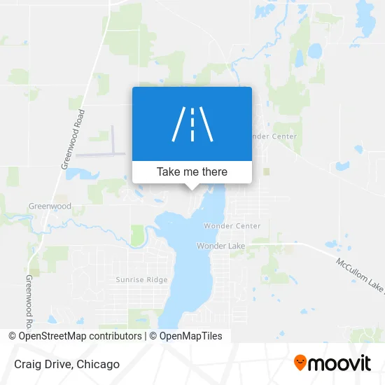 Craig Drive map