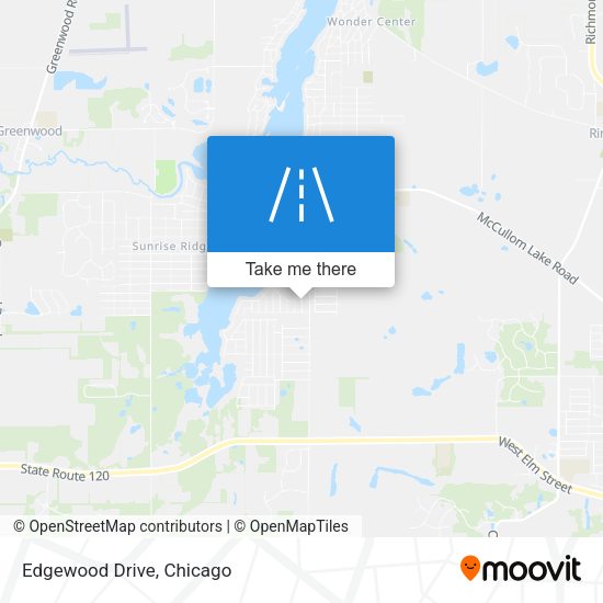 Edgewood Drive map