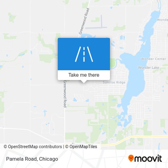 Mapa de Pamela Road