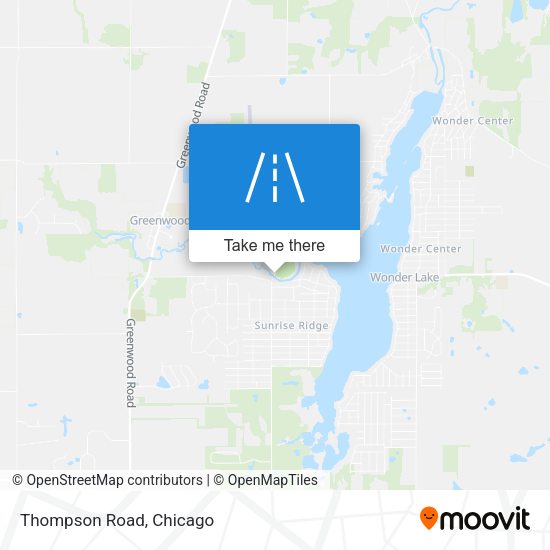 Mapa de Thompson Road